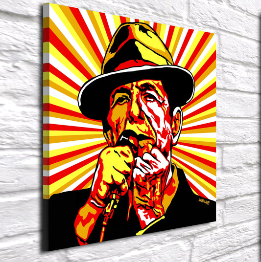Leonard Cohen-pop-art