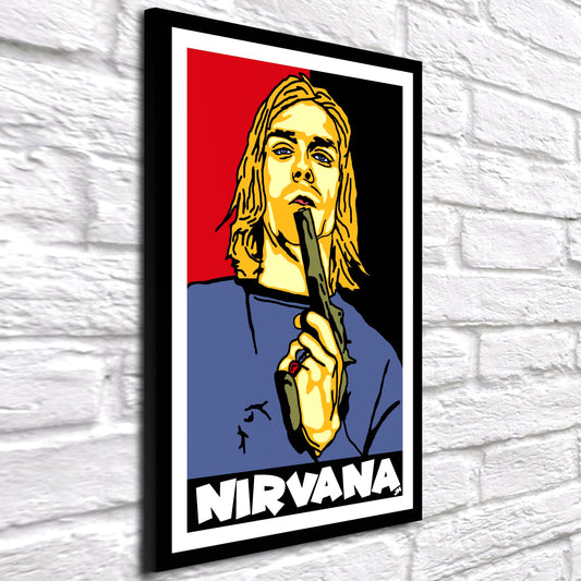 Kurt Cobain-pop-art