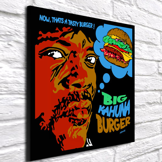 Smakelijke Burger 'Pulp Fiction' Pop Art