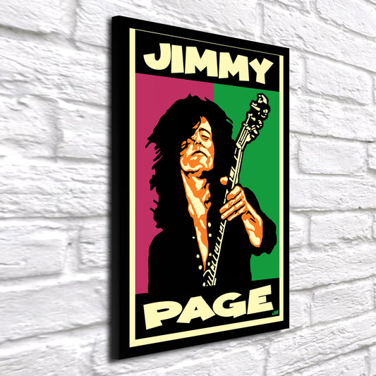 Jimmy Page popart