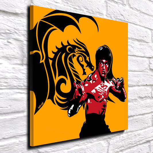 Bruce Lee pop-art
