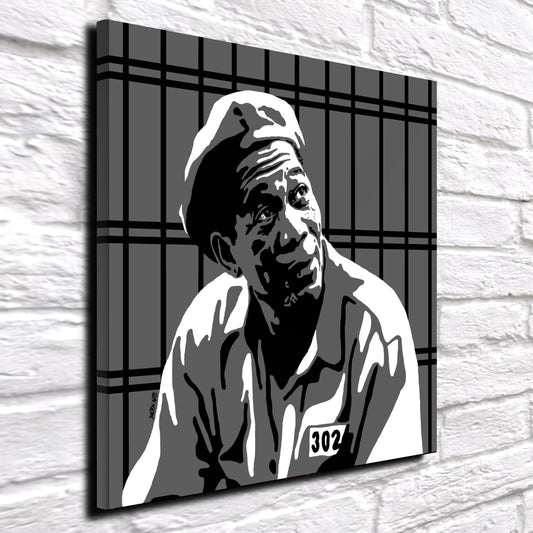 Morgan Freeman Pop Art