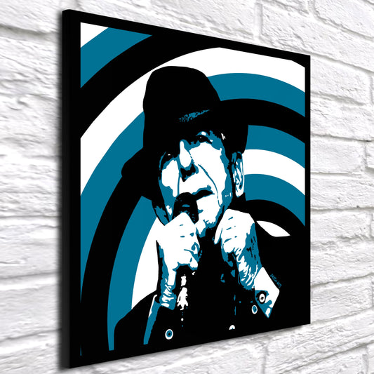 Leonard Cohen-pop-art