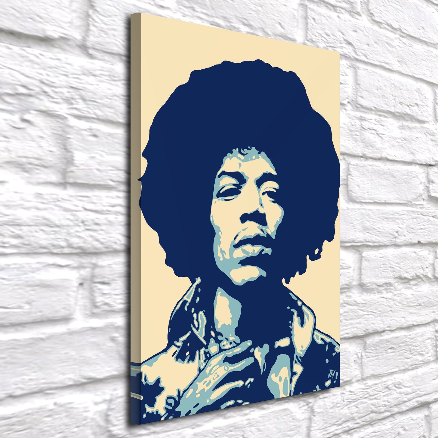 Jimi Hendrix Retro Pop Art