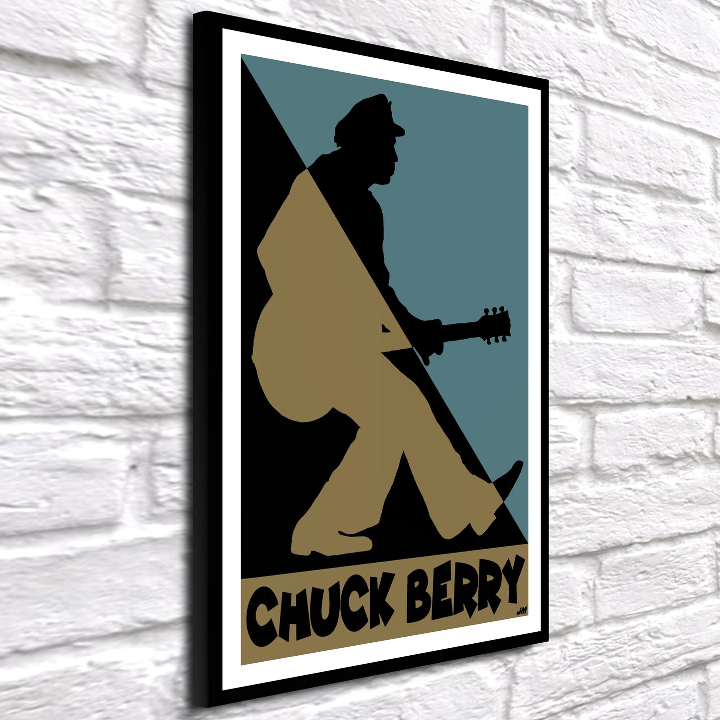Chuck Berry popart